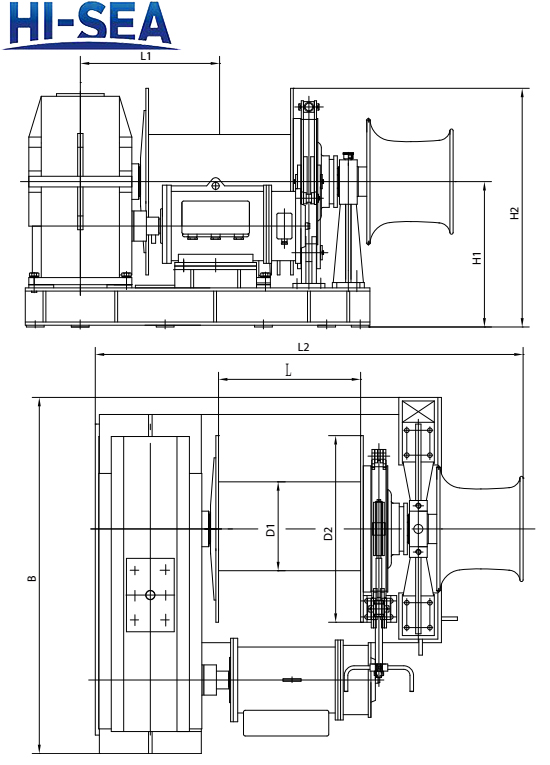 Electric Mooring Winch